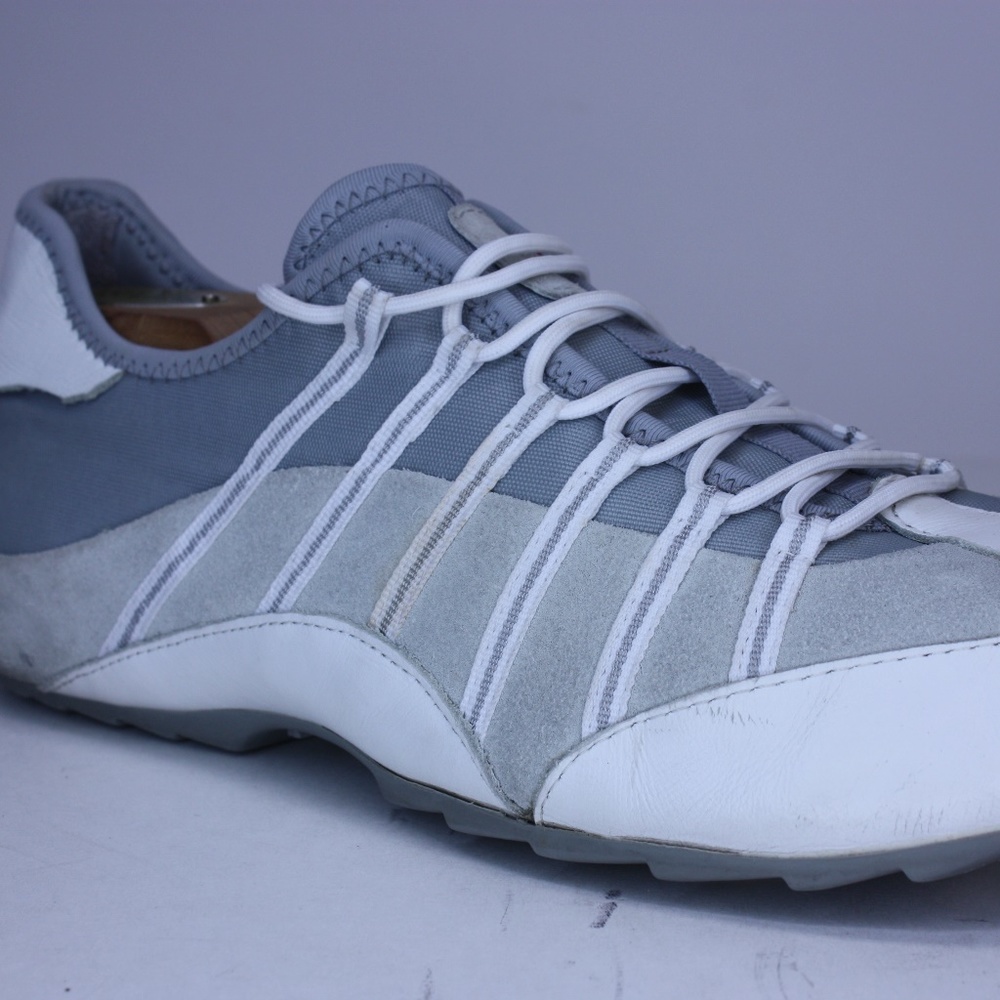 Tsubo Taupe Women's Sneakers Leather Mesh Lace Up
